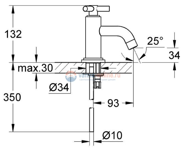 Кран Grohe Atrio Ypsilon 20021000
