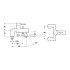 Смеситель Jacob Delafon Cuff E37043-CP для ванны и душа Смеситель Jacob Delafon Cuff E37043-CP для ванны и душа