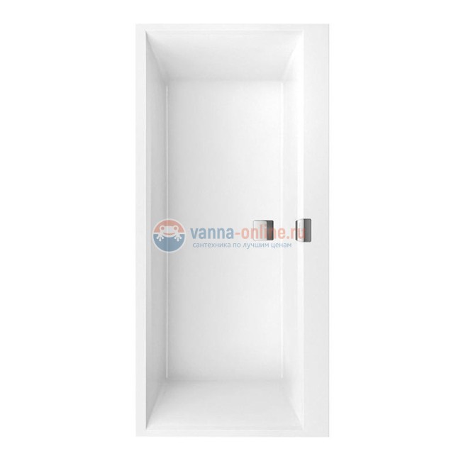 Ванна Villeroy&Boch Squaro Edge 12 UBQ190SQE2DV-01, 190 x 90 см, Quaryl®, alpin