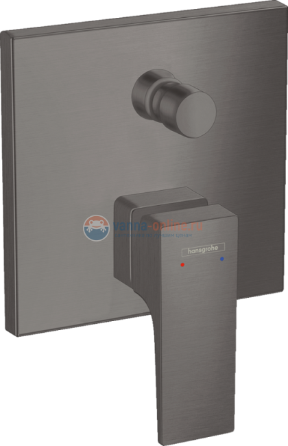 Смеситель Hansgrohe Metropol 32546340 для ванны, черный хром