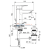 Смеситель для раковины Ideal Standard TESI A6557AA