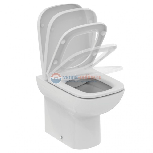 Напольный пристенный безободковый унитаз-соло Ideal Standard i.life A T471901 Напольный пристенный безободковый унитаз-соло Ideal Standard i.life A T471901