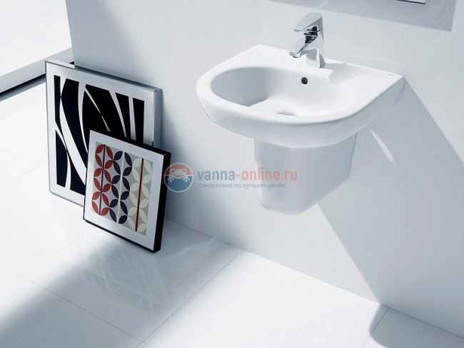 Раковина подвесная Roca N-Meridian 327576000, 55 x 42 см Раковина подвесная Roca N-Meridian 327576000, 55 x 42 см