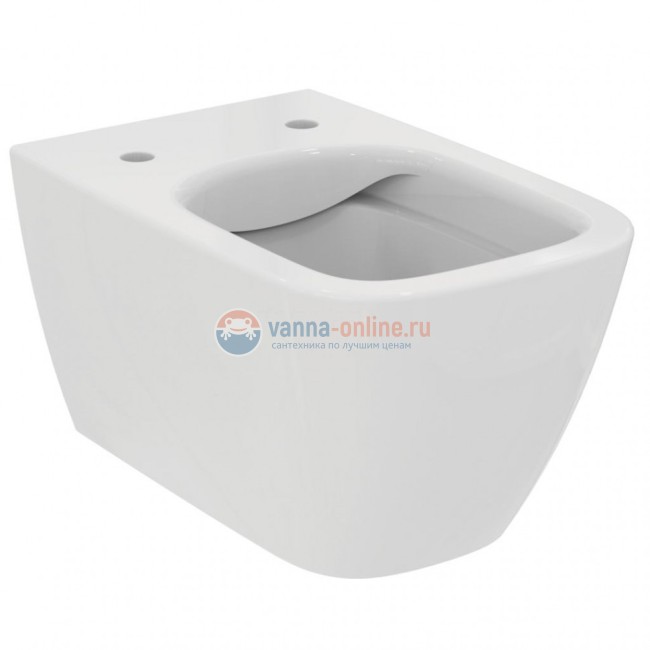 Подвесной безободковый унитаз с технологией RimLS+ Ideal Standard i.life B T461401
