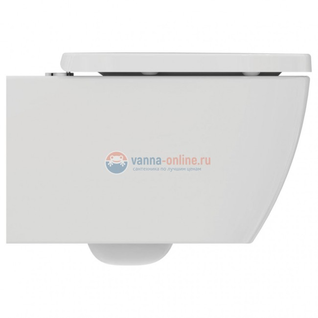 Подвесной безободковый унитаз с технологией RimLS+ Ideal Standard i.life B T461401