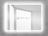 Зеркало BelBagno SPC-MAR-500-600-LED-BTN 50 x 60 см со встроенным светильником и кнопочным выключателем