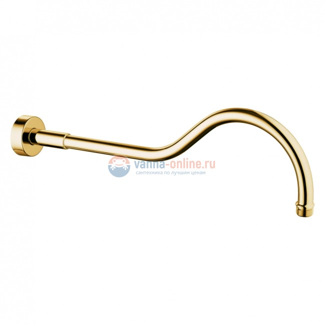 Кронштейн для верхнего душа Kludi Adlon 2751445 41.5 см золото 23 карата
