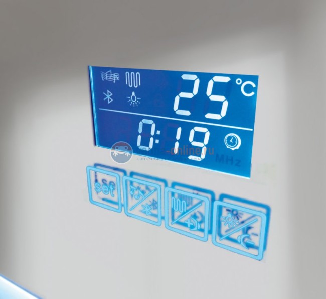 Зеркало с подсветкой BelBagno SPC-800-600-LED