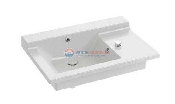 Интегрированный смеситель Jacob Delafon Soprano E99399-CP, для раковины, хром