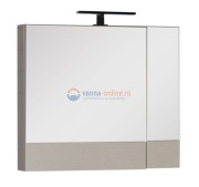 Зеркало-шкаф Aquanet Нота 75 (камерино) 00158857, цвет светлый дуб