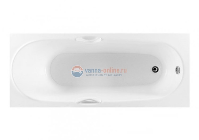 Ванна акриловая Aquanet Dali 160 x 70 см 00239384, белая Ванна акриловая Aquanet Dali 160 x 70 см 00239384, белая