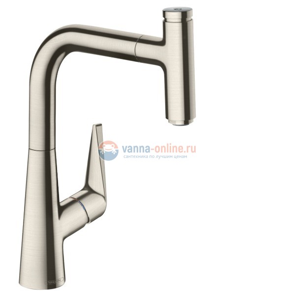 Смеситель Hansgrohe Talis Select S 220 72822800 для кухонной мойки, сталь