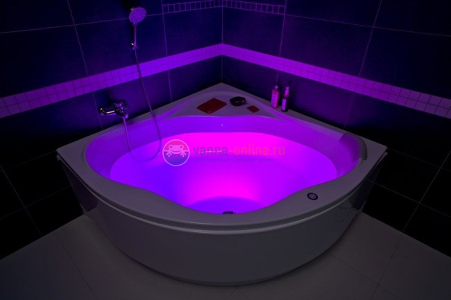 Акриловая ванна Ravak New Day 140 x 140 см, белая, C651000000