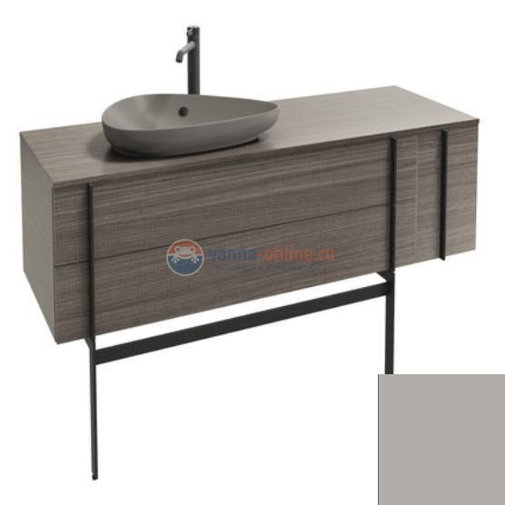 Тумба под раковину Jacob Delafon Nouvelle Vague 145 EB3044-S21, серый титан сатин