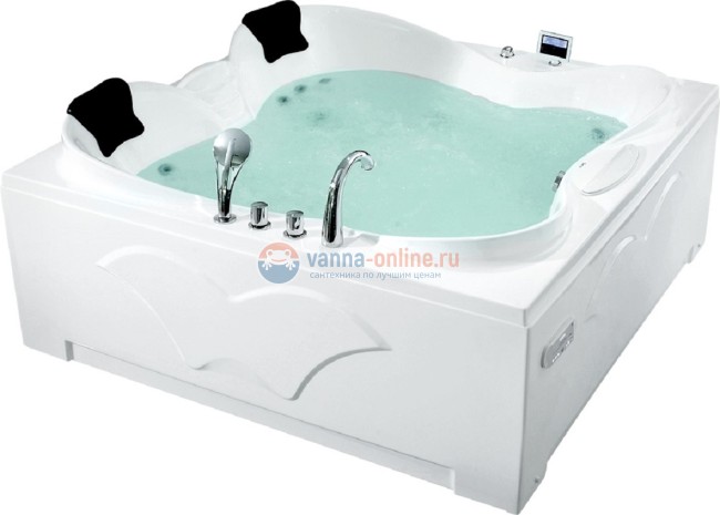 Ванна гидромассажная акриловая Gemy G9089 O L/R, 187 х 187 см Ванна гидромассажная акриловая Gemy G9089 O L/R, 187 х 187 см