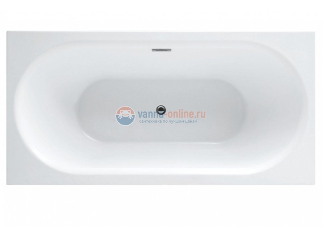 Ванна акриловая Aquanet Ideal 180 x 90 см 00242514, белая Ванна акриловая Aquanet Ideal 180 x 90 см 00242514, белая