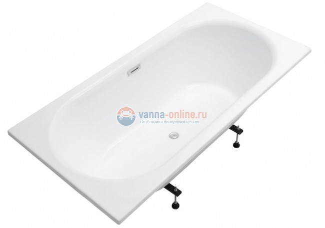 Ванна акриловая Aquanet Ideal 180 x 90 см 00242514, белая Ванна акриловая Aquanet Ideal 180 x 90 см 00242514, белая