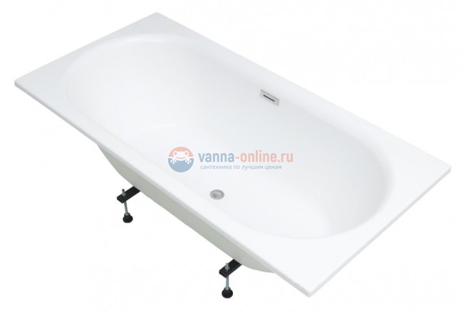 Ванна акриловая Aquanet Ideal 180 x 90 см 00242514, белая Ванна акриловая Aquanet Ideal 180 x 90 см 00242514, белая