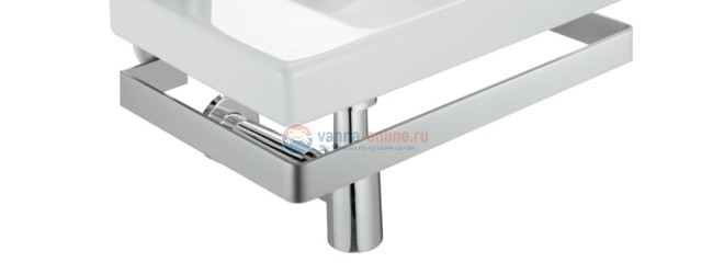 Полотенцедержатель Jacob Delafon Odeon Up E4692-39R, серый металл Полотенцедержатель Jacob Delafon Odeon Up E4692-39R, серый металл