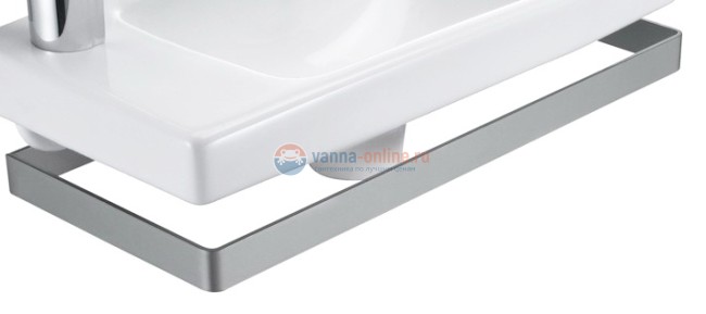 Полотенцедержатель Jacob Delafon Odeon Up E4692-39R, серый металл Полотенцедержатель Jacob Delafon Odeon Up E4692-39R, серый металл