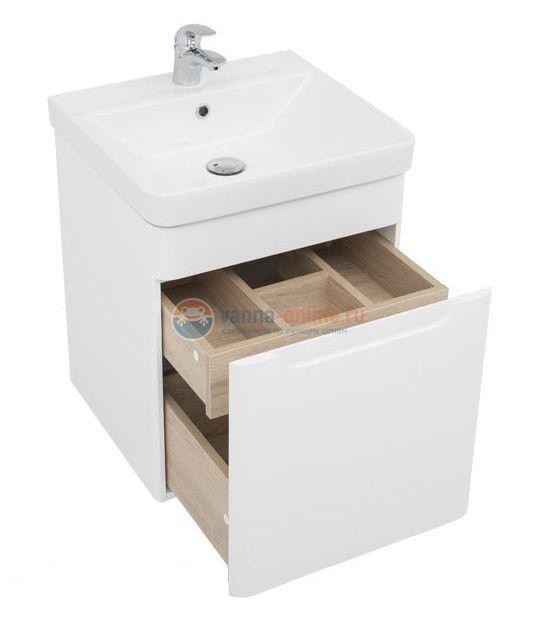 Тумба с раковиной Aquanet София 50 00201745 подвесная
