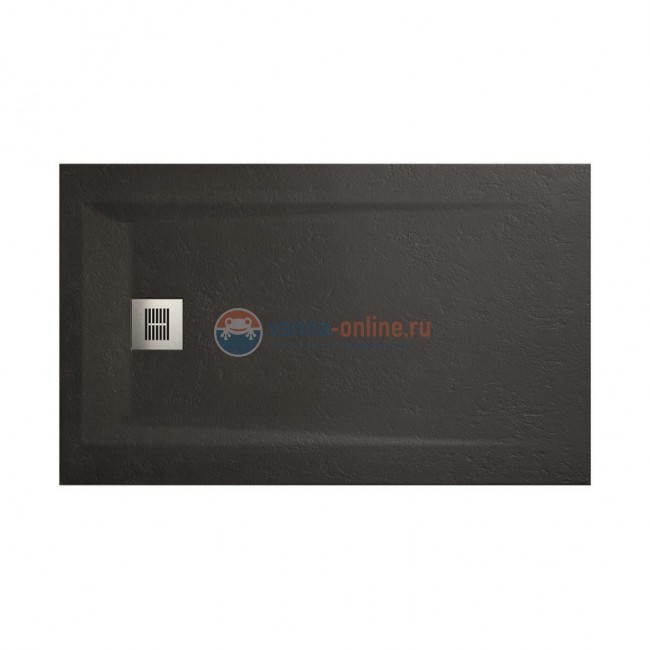 Поддон для душа Sanitana ROCKS 1200х800, черный