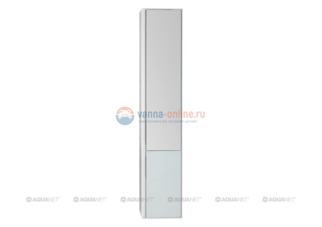 Шкаф-пенал Aquanet Гласс 35 00196962, цвет белый