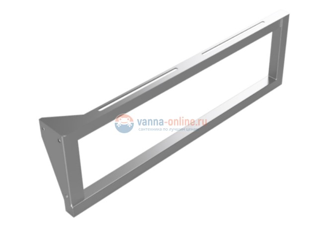 Консоль для раковины Bemeta Hotel 2015410 L/R 49 см, max нагрузка 50 кг, сталь матовая Консоль для раковины Bemeta Hotel 2015410 L/R 49 см, max нагрузка 50 кг, сталь матовая