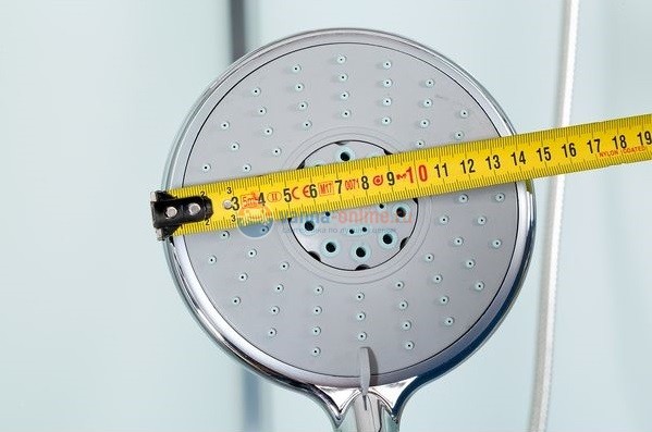 Душевая кабина Deto D D80S LED 80 x 80 см, с крышей и LED подсветкой