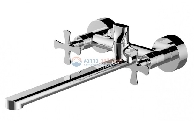 Смеситель Agger Love A1021100 для ванны и душа, хром