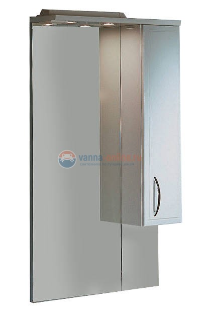 Шкаф-зеркало Акватон МАРСИЯ 67 (мебель для ванной комнаты), левый/правый