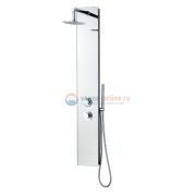 Душевая панель Black&White Stellar Wind W35, термостатическая, зеркальная