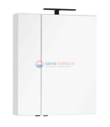 Зеркало-шкаф Aquanet Эвора 70 00184305, цвет белый