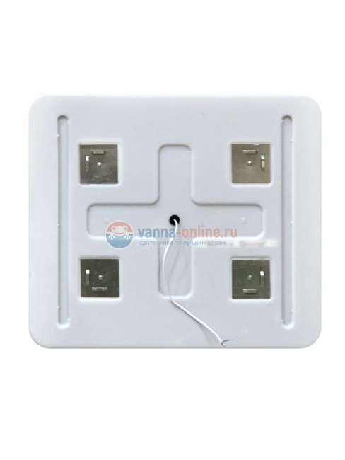 Зеркало BelBagno SPC-CEZ-700-600-LED-BTN 70 x 60 см со встроенным светильником и кнопочным выключателем