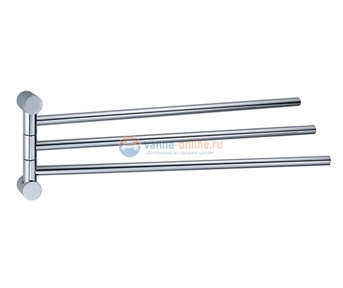 Полотенцедержатель WasserKRAFT 1033, тройной Полотенцедержатель WasserKRAFT 1033, тройной