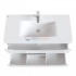 Тумба с раковиной Iddis Cloud CLO10W1i95K 100 см подвесная Тумба с раковиной Iddis Cloud CLO10W1i95K 100 см подвесная
