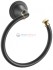 Полотенцедержатель Fixsen Luksor FX-71611B полукольцо, черный