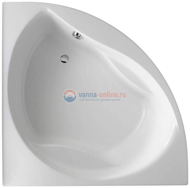 Ванна акриловая Jacob Delafon Presquile, 145 х 145 см, угловая, E6045RU-00