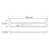 Полотенцедержатель WasserKRAFT Kammel K-8340WHITE, двойной