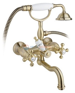 Смеситель для ванны и душа Timo Nelson 1944YCR antique Смеситель для ванны и душа Timo Nelson 1944YCR antique