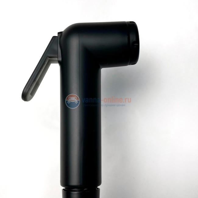 Смеситель для раковины Paini Viva Style с гигиеническим душем, черный