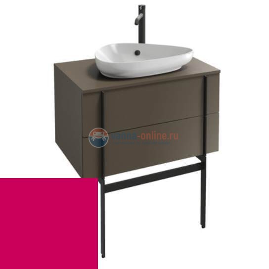 Тумба под раковину Jacob Delafon Nouvelle Vague 80 EB3039-M52, фуксия мягкий