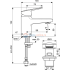 Смеситель для раковины Ideal Standard CERAPLAN BD206AA