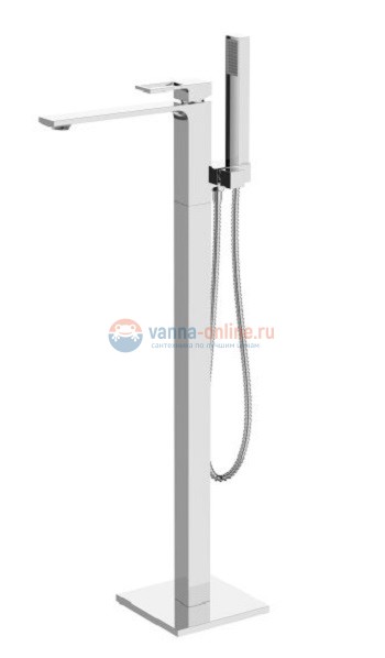 Смеситель для ванны BelBagno Luce LUC-FMT-CRM