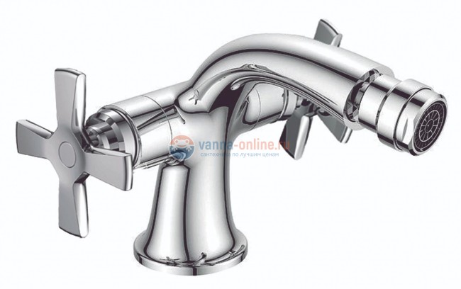 Смеситель Orange Kristi M33-031cr для биде, без донного клапана Смеситель Orange Kristi M33-031cr для биде, без донного клапана