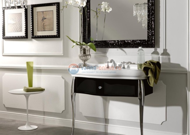 KERASAN Retro, раковина 100*54,5см с 1 отв. под смеситель, цвет: белый