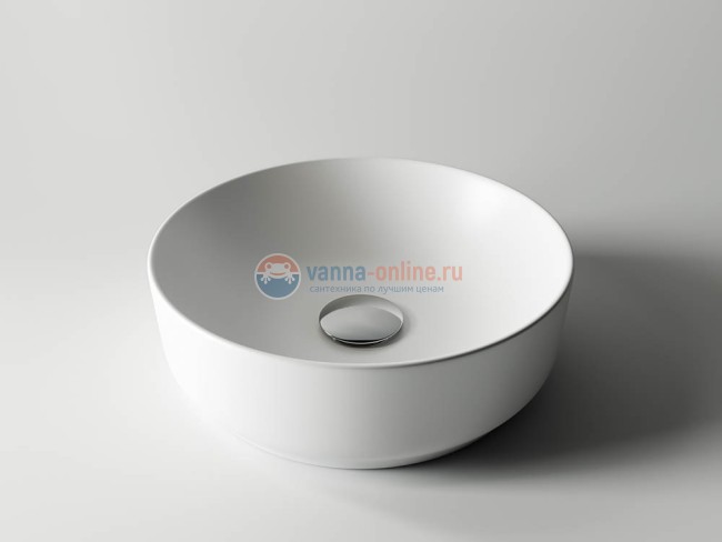 Раковина Ceramica Nova CN6006, чаша 35.5x35.5x12.5 см, накладная, круглая Раковина Ceramica Nova CN6006, чаша 35.5x35.5x12.5 см, накладная, круглая