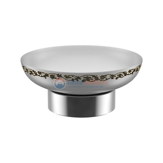 Мыльница Fixsen Bogema FX-788 настольная, хром Мыльница Fixsen Bogema FX-788 настольная, хром