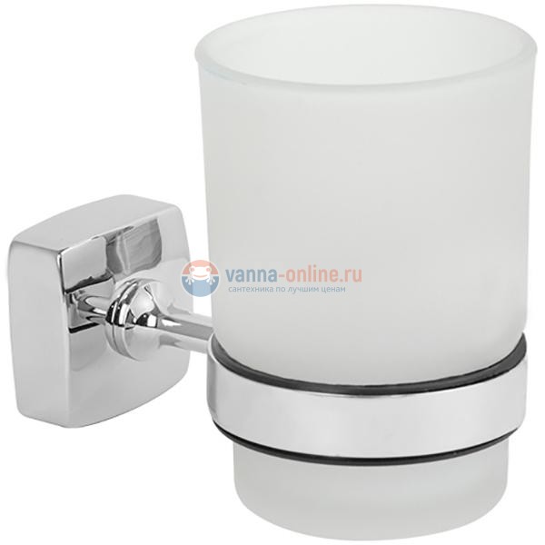 Стакан Fixsen Kvadro FX-61306, хром Стакан Fixsen Kvadro FX-61306, хром