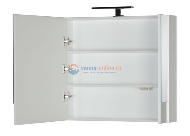 Зеркало-шкаф Aquanet Нота 75 (камерино) 00159109, цвет венге